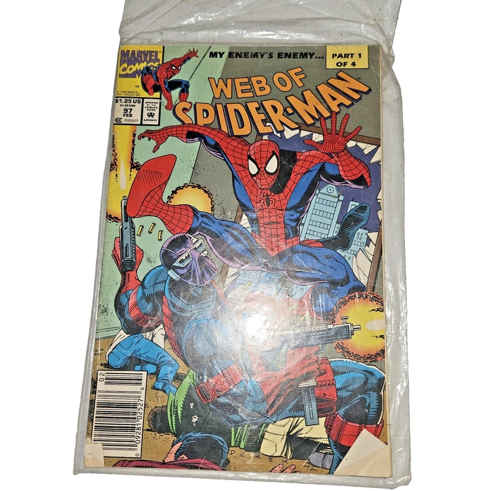 WEB OF SPIDER-MAN #97 MARVEL 1ST DR. KEVIN TRENCH